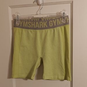 Gymshark Men's Lime Green Athletic Shorts